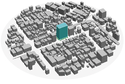 市街地鳥瞰図